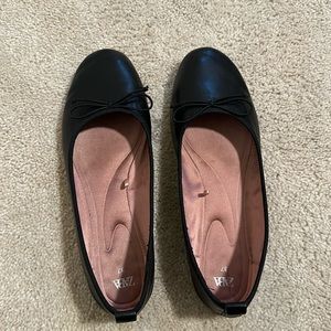 Zara Ballet Flats with Bow Size 6.5/EU 37